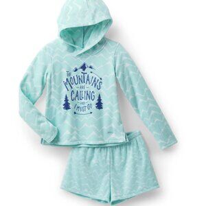 American Girl Corinne Light Blue Pajama Set - Girls Size M
